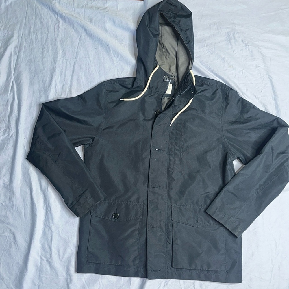 Boys Old Navy Navy Rain Jacket - Picture 2 of 9